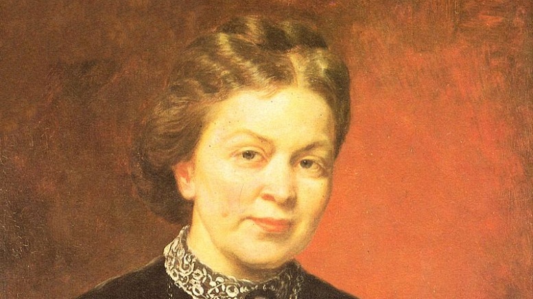 Karl von Blaas: Marie von Ebner-Eschenbach, 1873